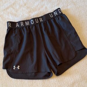 Under Armour Women's Pull On Charcoal Color Athletic Shorts Size Women XS